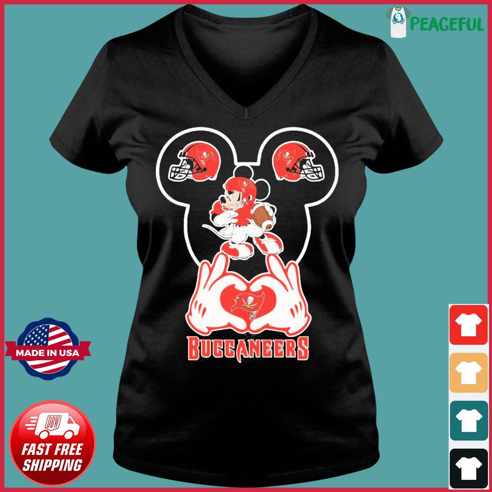 Love Tampa Bay Buccaneers Mickey Mouse,Tampa Bay Buccaneers,Love