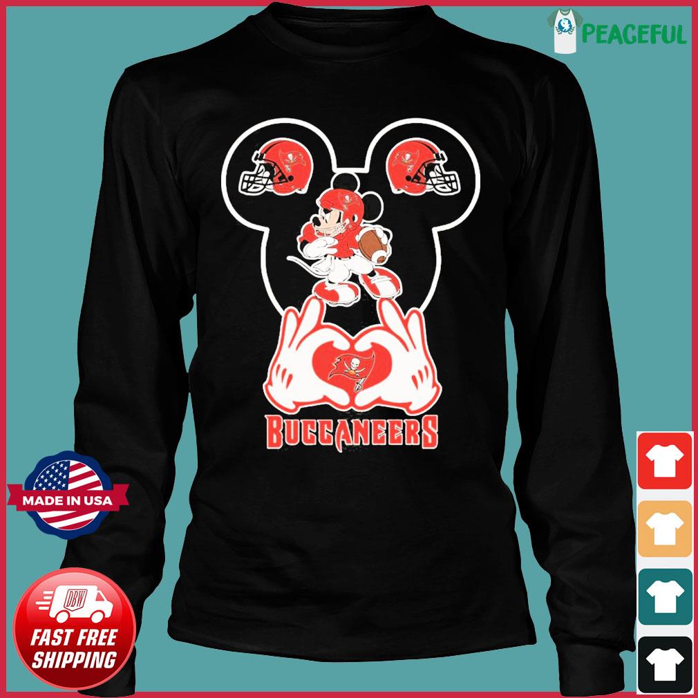 Love Tampa Bay Buccaneers Mickey Mouse,Tampa Bay Buccaneers,Love Buccaneers  Gift T-Shirt, hoodie, sweater, long sleeve and tank top