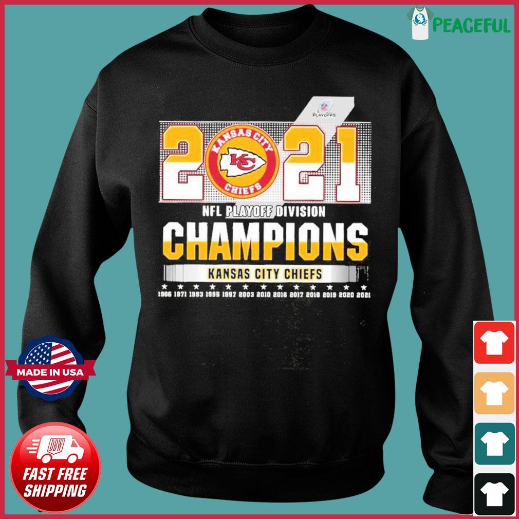 Official 2021 Nfl Playoff Division Champion For Kansas City Chiefs