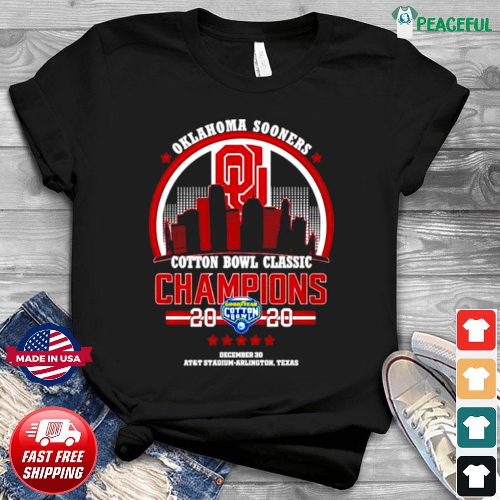 oklahoma sooners cotton bowl shirts