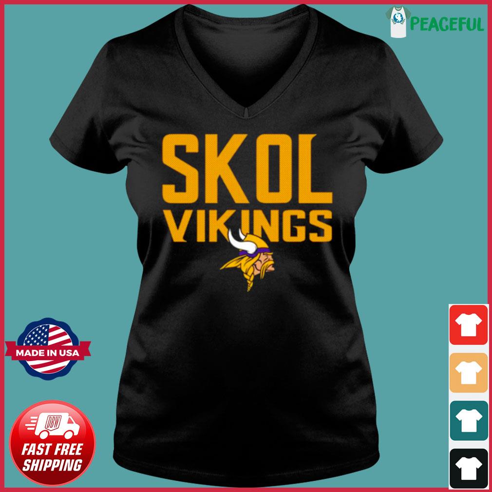 Skol Vikings Minnesota Vikings logo shirt, hoodie, sweater, longsleeve and  V-neck T-shirt