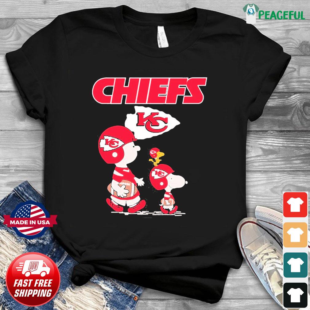 Kansas City Chiefs Lets Play Football Together Snoopy