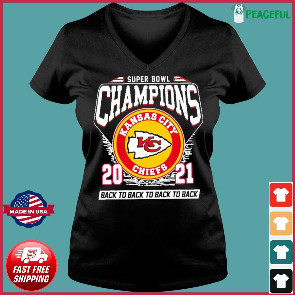 Super Bowl Kansas City Chiefs Football 2021 Champions Black To Back To Back  T-Shirt, hoodie, sweater, long sleeve and tank top