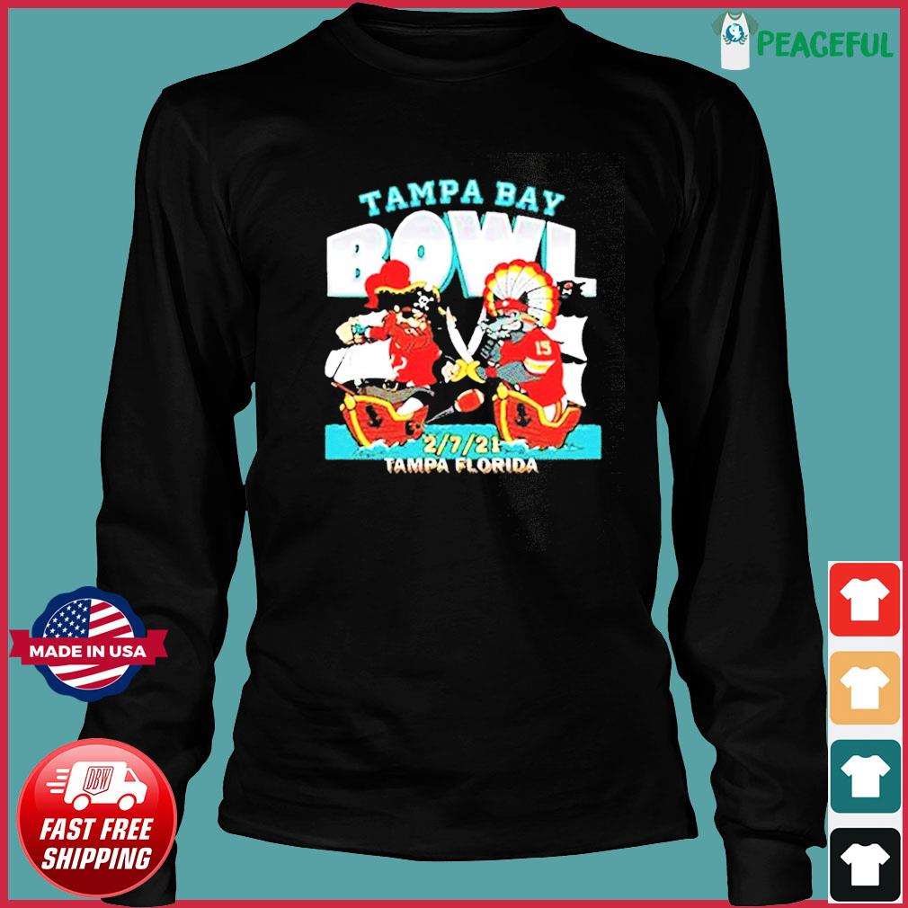 Super Bowl Tampa Bay Bowl Football 2-7-21 Tampa Florida T-Shirt