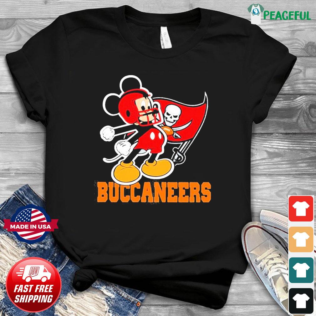 Tampa Bay Buccaneers Shirt, Mickey Bucs Shirt, Disney Bucs Shirt