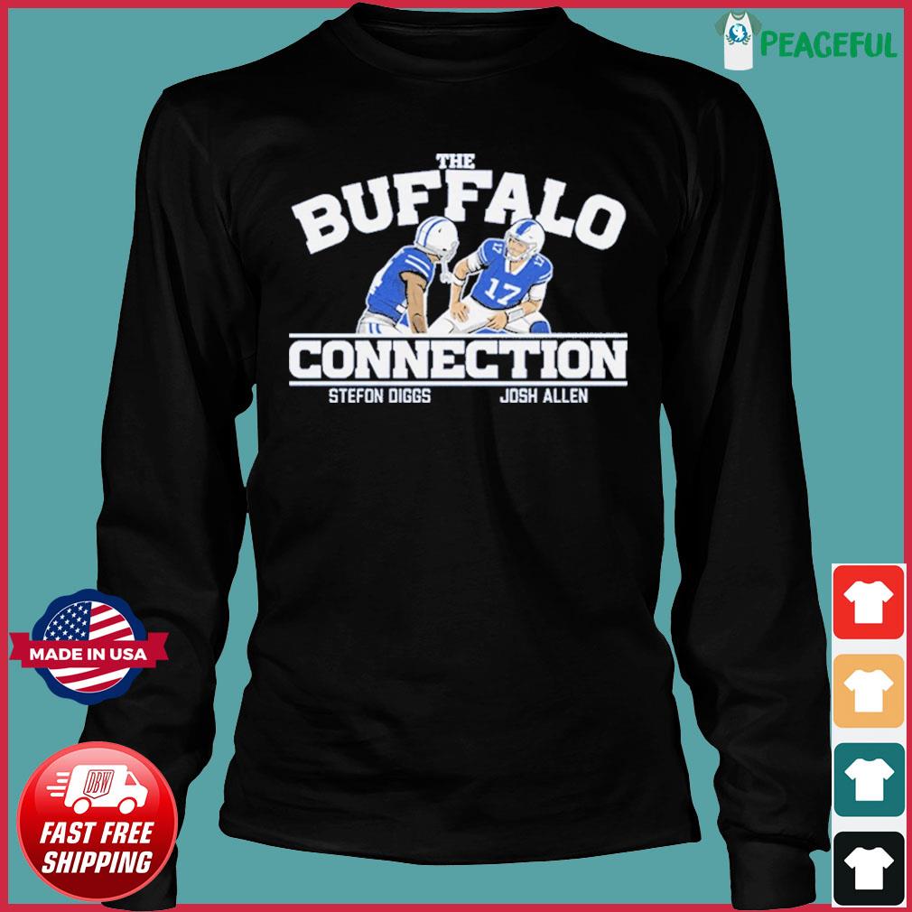 Official josh allen and stefon diggs buffalo connection shirt, hoodie,  sweater, long sleeve and tank top