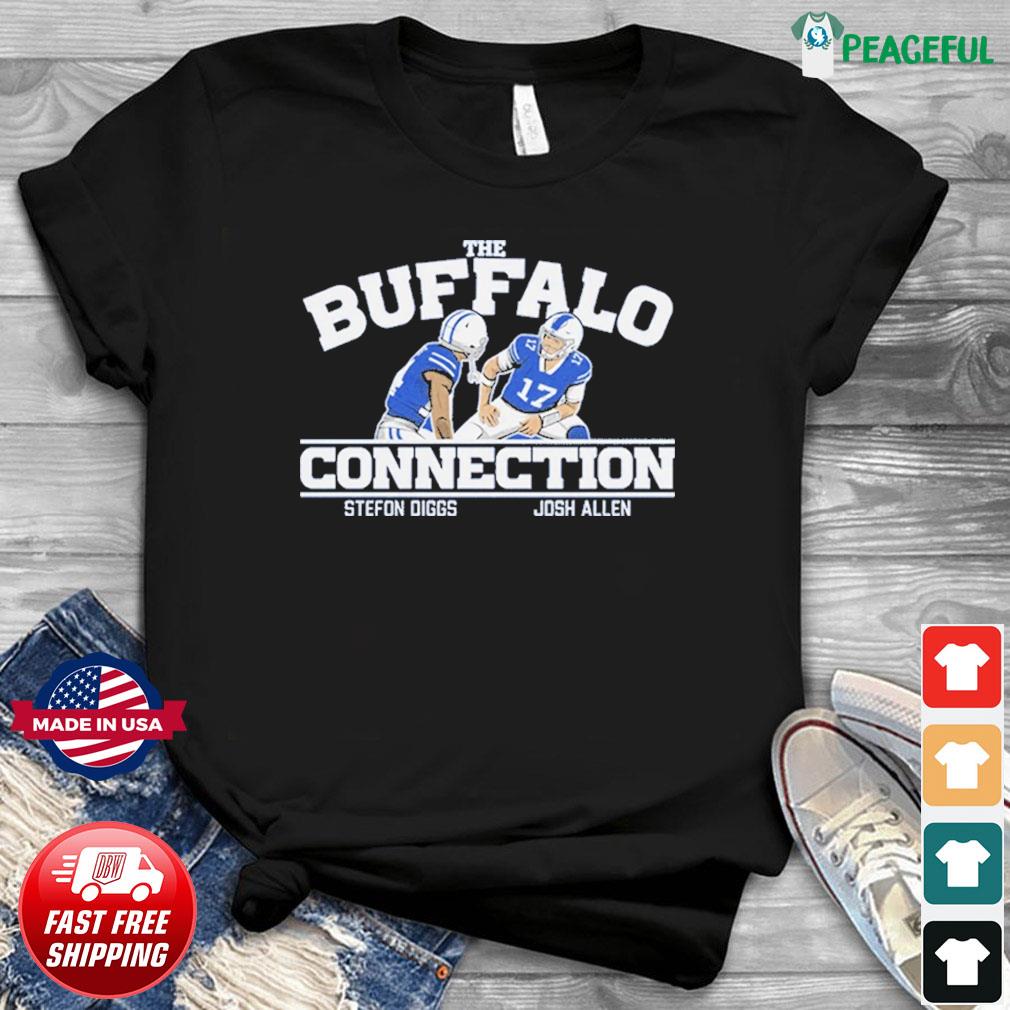 Josh Allen & Stefon Diggs Buffalo Bills Buffalo Connection T-Shirt