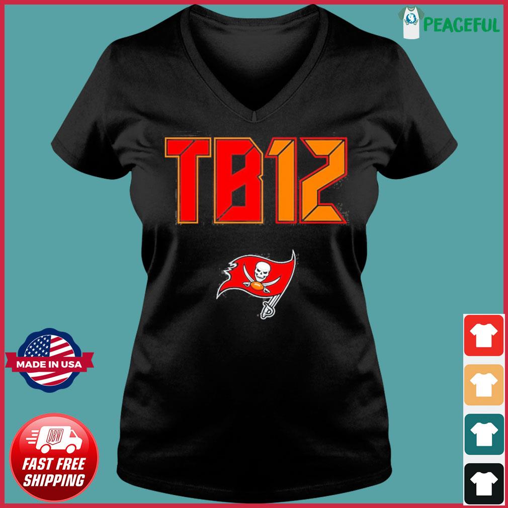 Youth Tom Brady Black Tampa Bay Buccaneers Fast Track V-Neck Tank Top