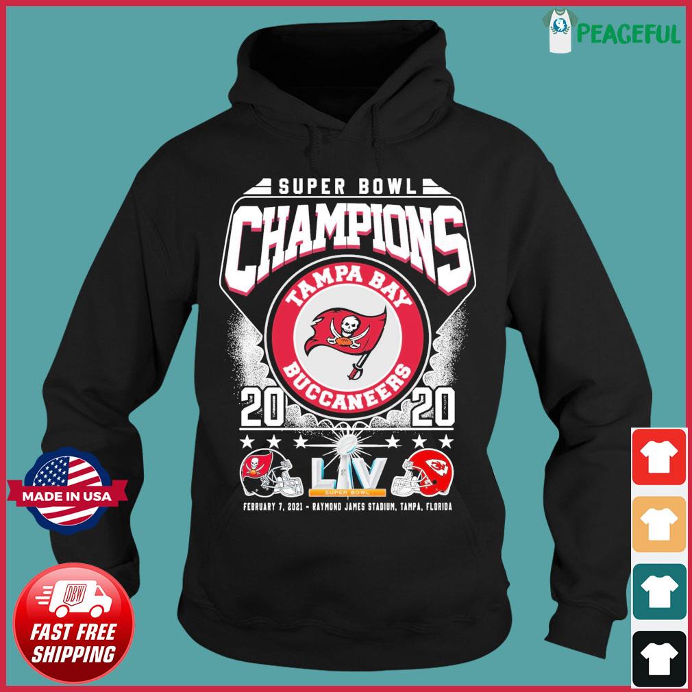 Liv super bowl Tampa Bay Buccaneers super bowl champions t-shirt, hoodie,  sweater, long sleeve and tank top