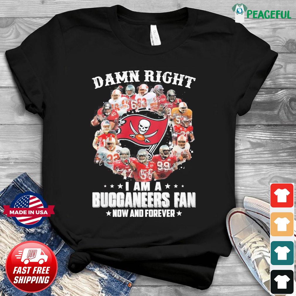 Tampa Bay Buccaneers Fan Now And Forever Shirt, hoodie, sweater, long  sleeve and tank top