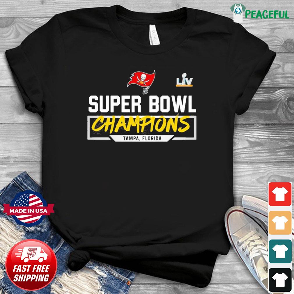 Tampa Bay Buccaneers LIV Super Bowl 2021 Champions shirt, hoodie, sweater,  long sleeve and tank top