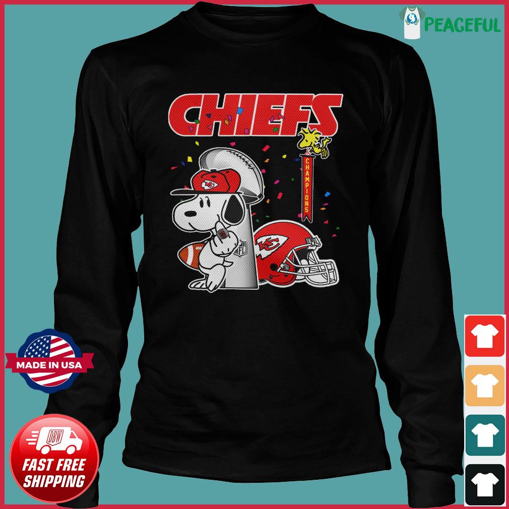 Snoopy And Woodstock Kansas City Chiefs Shirt - Freedomdesign