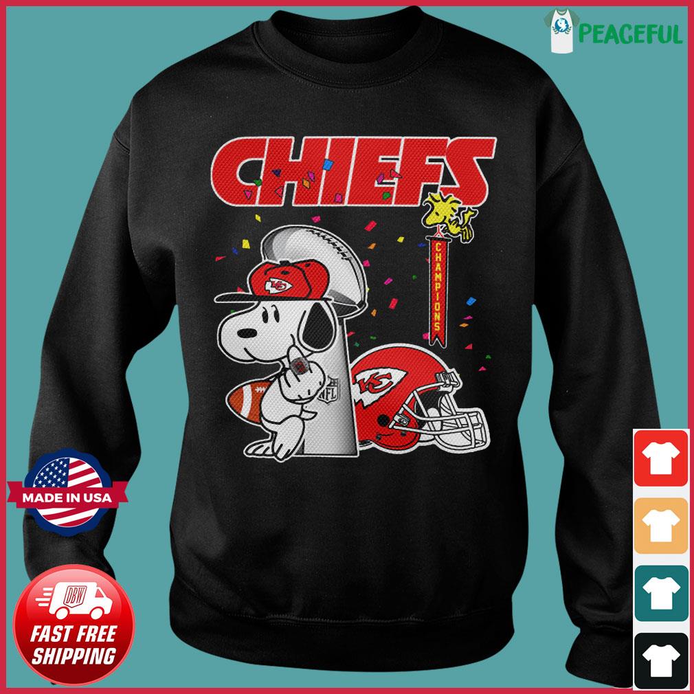 Snoopy And Woodstock Kansas City Chiefs Shirt - Freedomdesign