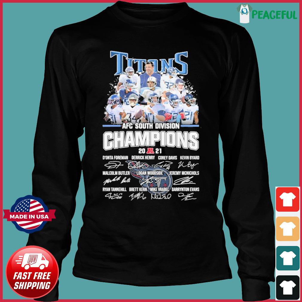 Tennessee Titans AFC South Division Champions 2021 Shirt,Sweater, Hoodie,  And Long Sleeved, Ladies, Tank Top